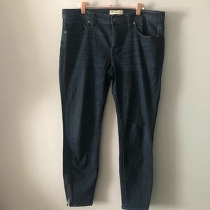 Madewell Jeans - Madewell Skinny Skinny Zip Jean Edgewater Wash Madewell Jeans - Madewell Skinny Skinny Zip Jean Edgewater Wash
